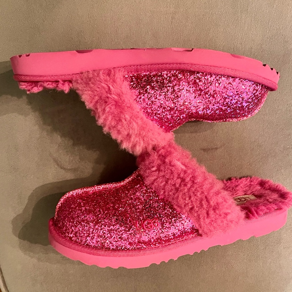 UGG Pink Glitter Women's Slippers